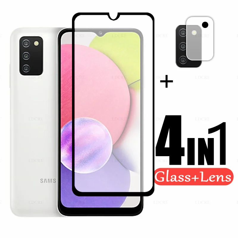 

Full Glue Glass For Samsung Galaxy A03S Glass Screen Protector For Samsung Galaxy A03s A13 A23 A33 A53 A03 Core Tempered Glass