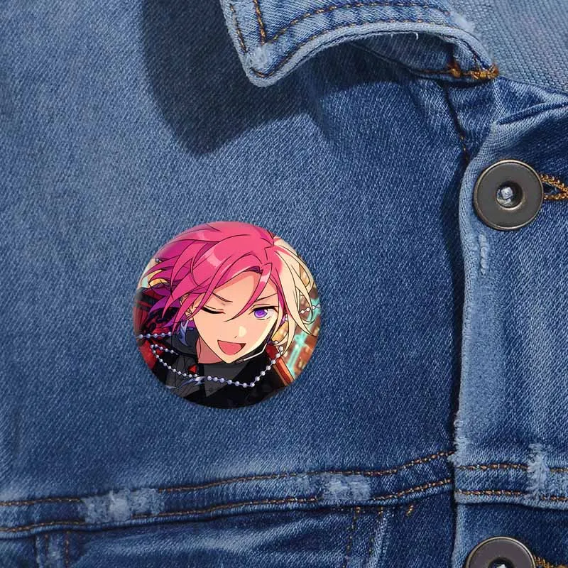 Ensemble Stars Enamel Pins Custom Game Akehoshi Subaru Hidaka Hokuto Brooches Cartoon Lapel Badges Backpack Accessories Gifts