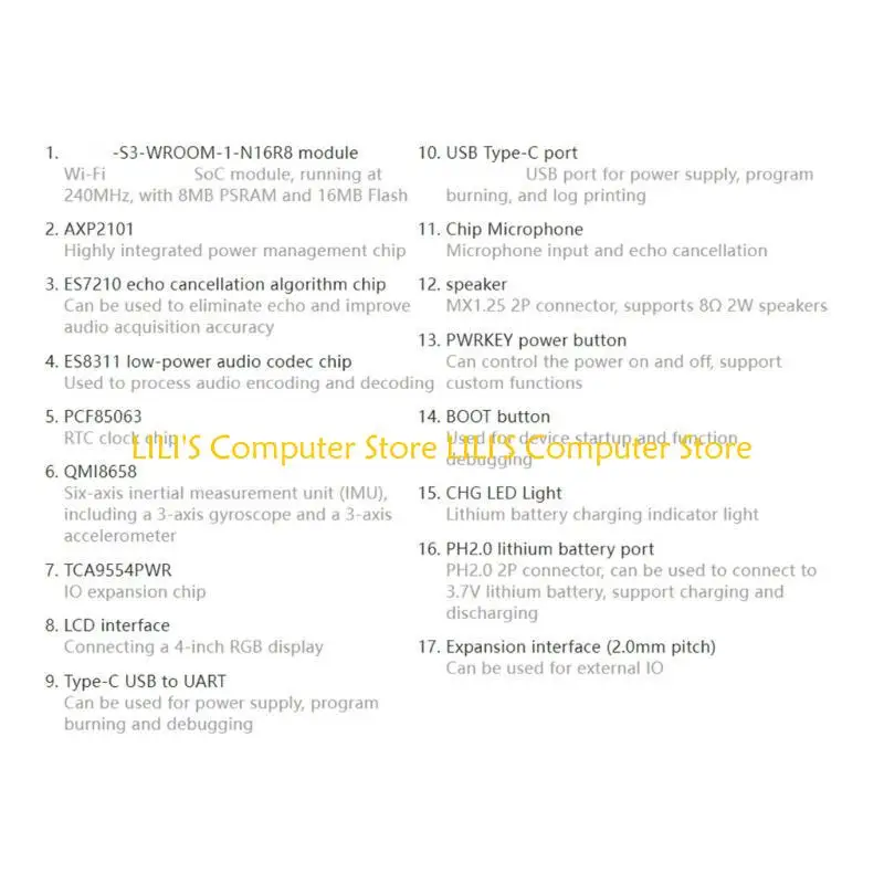

A52B Интеллектуальная макетная плата 2,4 ГГц, 4-дюймовый дисплей 480x480, сенсорный экран, промышленная автоматизация, домашний