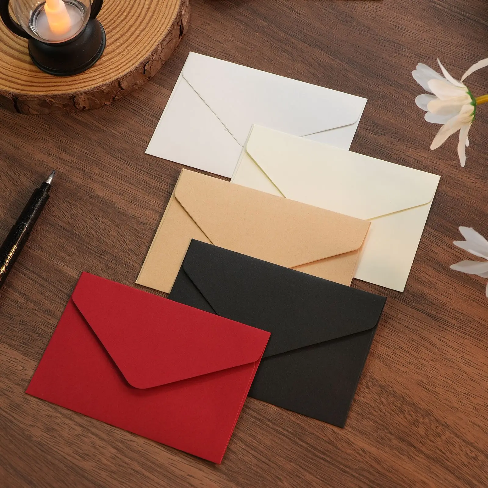 

10.5*7cm Kraft Paper Envelopes | for Membership Card Small Letter Invitation Wedding Invite Retail Stationery Supplies