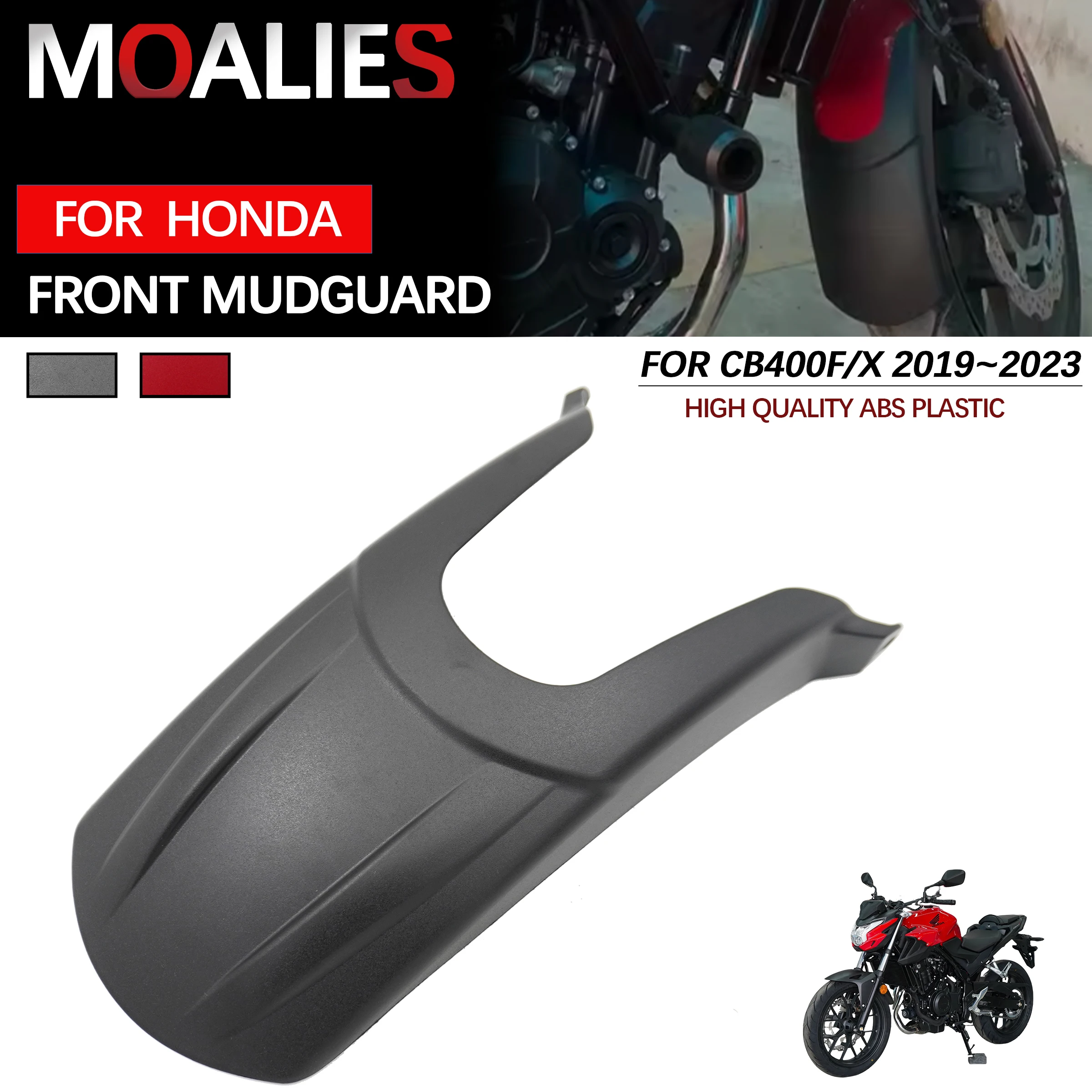 

For HONDA CB400F 2019-2023 CB400X 2019-2023 Fender Extender Protector Mud Splash Guard Cover Front Mudguard Extension