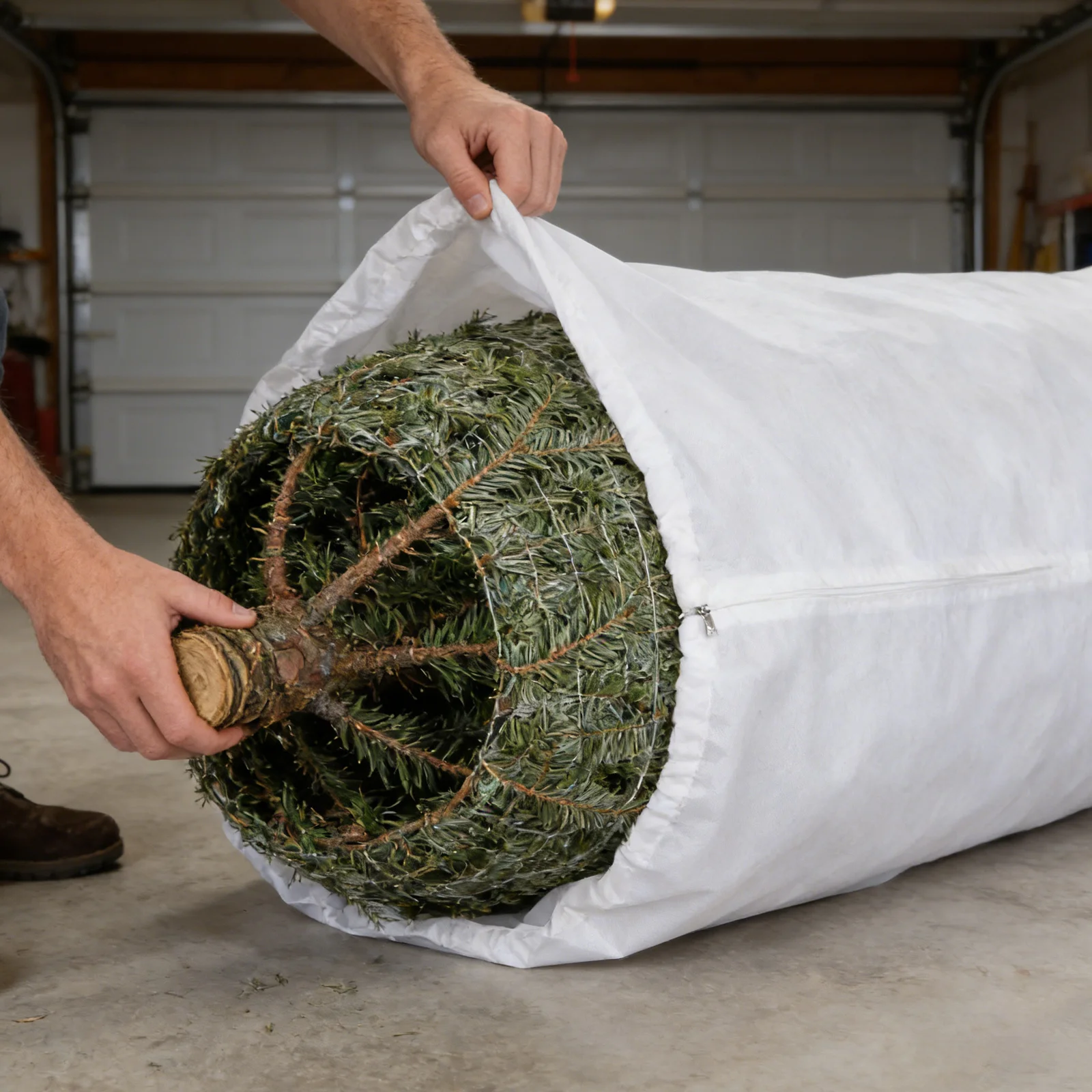 

Christmas Tree Storage Bag 2M High Density Fabric Storage Solution for Festive Trees with Dustproof and Scratch Proof Lining