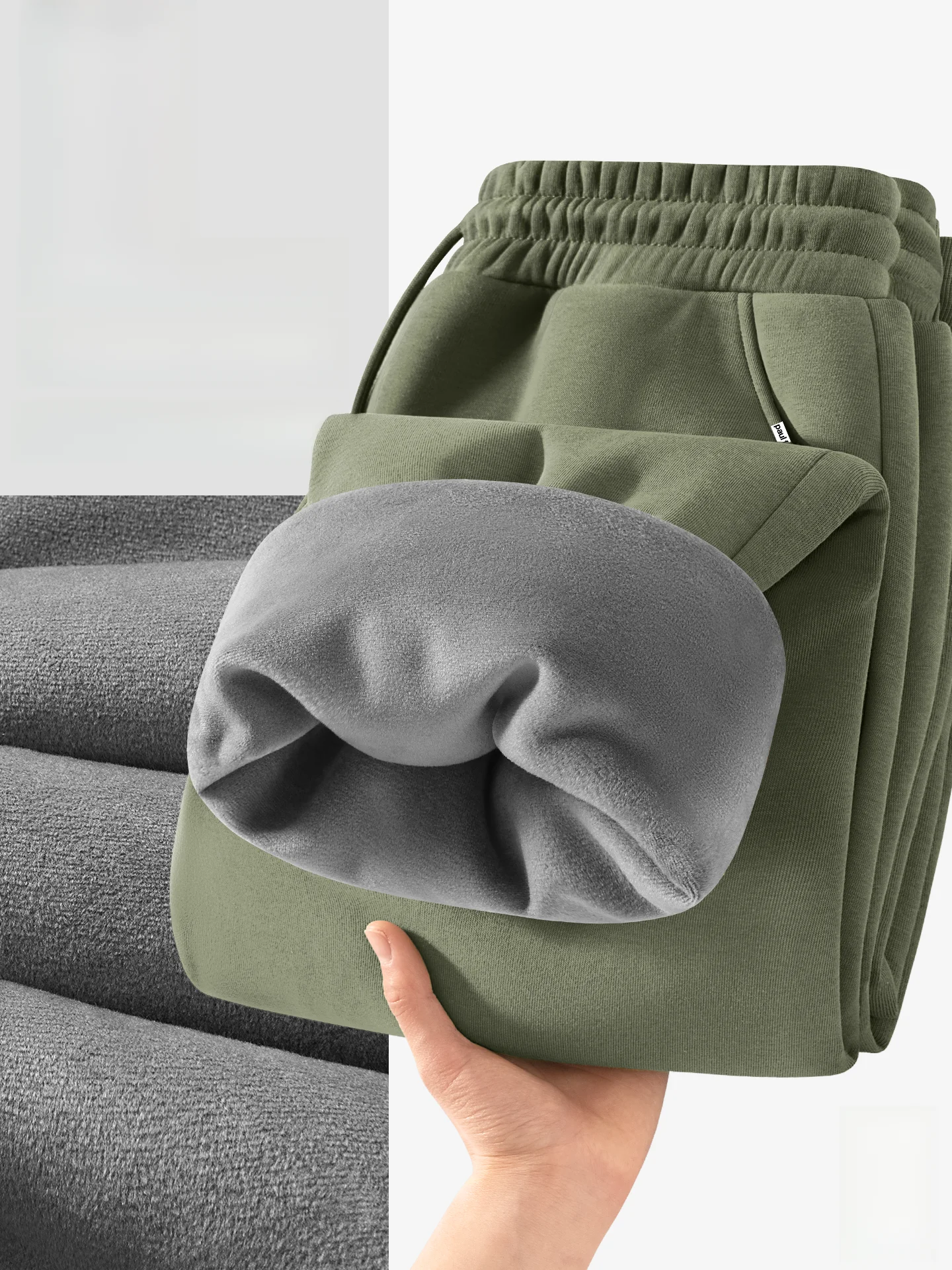 

Мужские прямые брюки на флисовой подкладке, теплые повседневные свободные спортивные штаны, зимние удобные брюки из полиэстера и хлопка