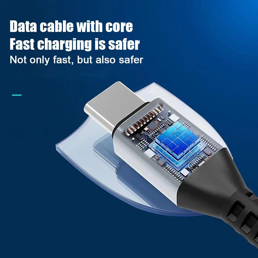 5a 100w Pd Fast Charging Data Cable Type C To Type C Cable Digital Display Usb To Type C Cable For Q1a4