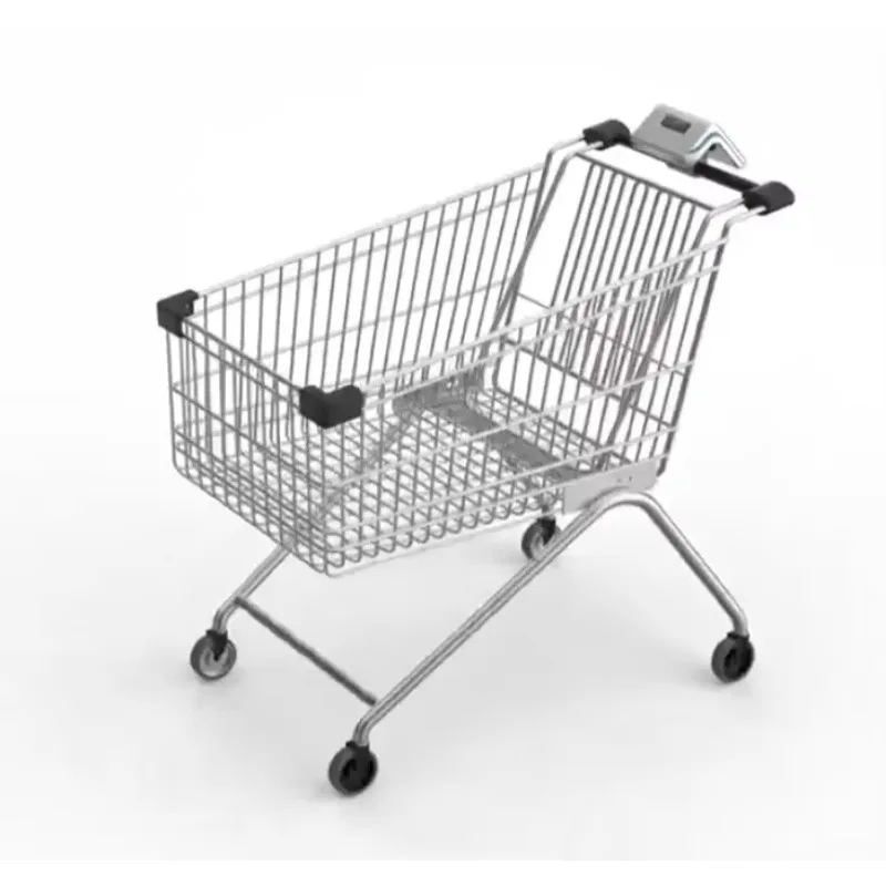 Supermarkt winkelwagen All-in-One POS-systeem terminalmachine NFC Bluetooth USB 10.1" touchscreen 1920x1080 resolutie 1D/2D