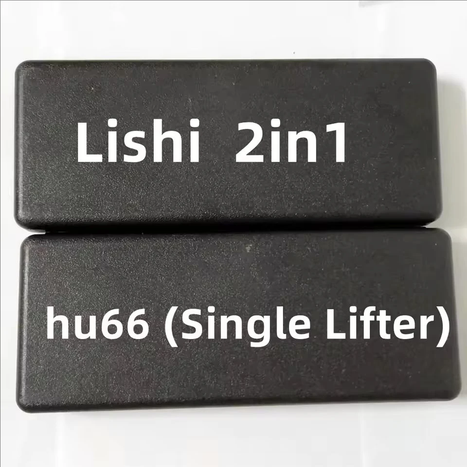 Original Lishi 2in 1 HU66 (Single Lifter) 2in1 Decoder TOOLS designed for VW/ Audi/ Ford/Seat/Porsche/Skoda HU66 2in1 single