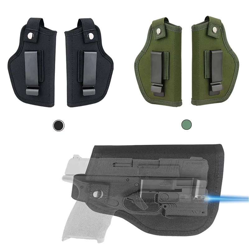 

Уличная тактическая кобура для охотничьего пистолета, нейлоновая тактическая экипировка, невидимая кобура, съемный поясной ремень, тренировочная сумка для оружия
