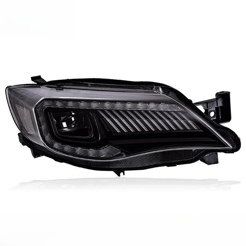 LED Day Running Lights for Subaru IMPREZA WRX Headlights Assembly 08-14 Modified Steering Headlights Car Accessories AA