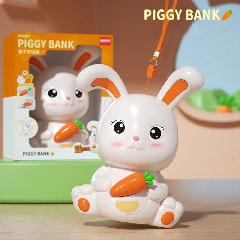 Cartoon Lovely Rabbit Pig Savings Tank High-Capacity Piggy Bank Cash Box Coin Box Money Box