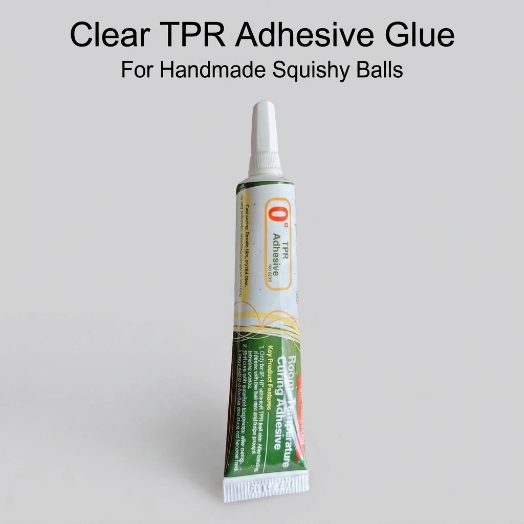 DIY Craft Glue Clear Soft Sealant for Ball Making Non-Toxic Flexible TPR Adhesive Fast Drying Repairing Binder Kit