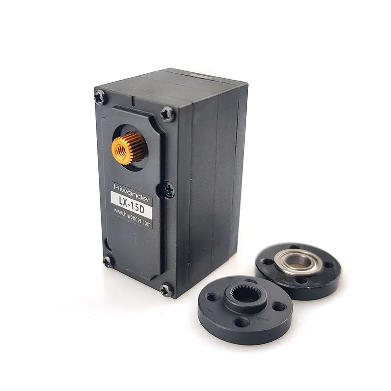 LX-15D Robot Bus Servo with 2 Metal Horns All Metal Gear High Torque High-precision Potentiometer 17kg 240 Degree