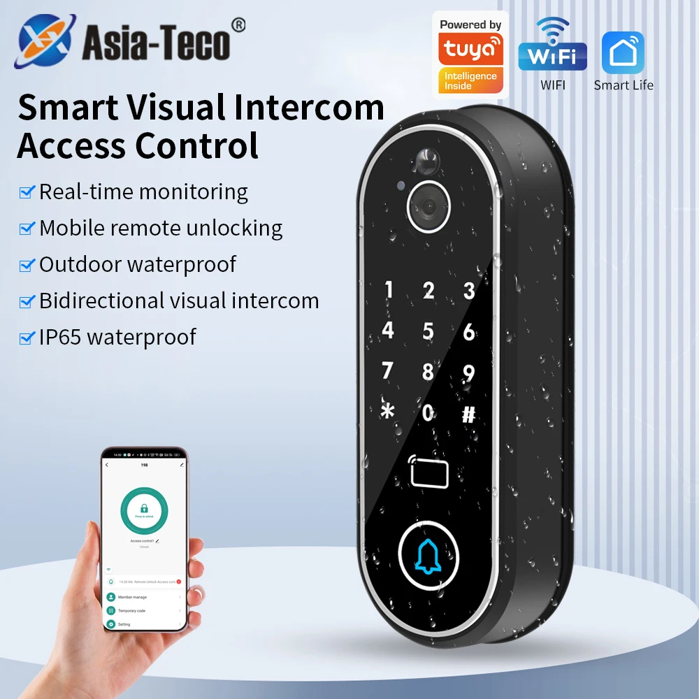 wifi-access-control-system-walkie-talkie-doorbell-camera-home-two-way-audio-and-video-doorbell-door-opener-supports-tuya-app