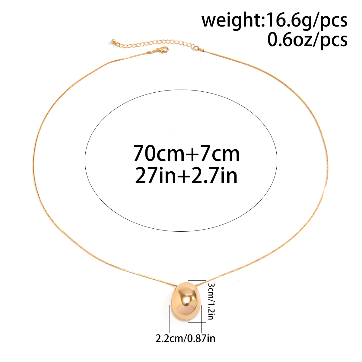 PuRui Simple Thin Snake Chain With Geometric Pendant Long Necklace for Women Charm Chokers On The Neck Jewelry Collar Party Gift