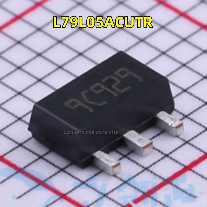 

1-100 PCS/LOT New original L79L05ACUTR SOT89-3 patch AC ACU screen printing 9C linear voltage regulator chip