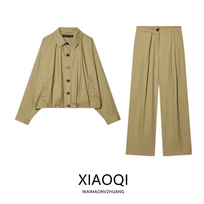 

Spring 2026 Women's Long Sleeve Collared Casual Commute Bubble Sleeve Jacket New Arrival Fashion Outerwear