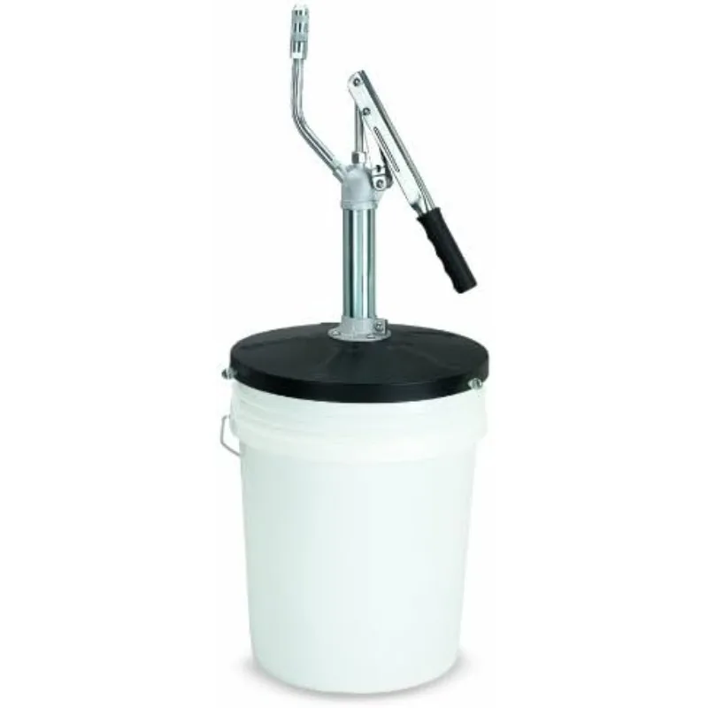 LX-1302 noir 18 "25-50 artériel/pompe de remplissage de odorà graisse de 5 gallons avec 12" couverture. Remplissage de graisse rapide, facile et positif avec Simple