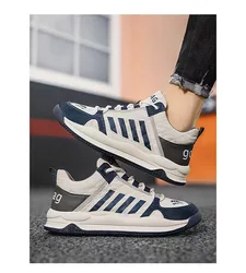 Męskie tenisówki tenisowe 2023 New Fashion męskie trampki mucha tkane męskie sneakersy Mesh