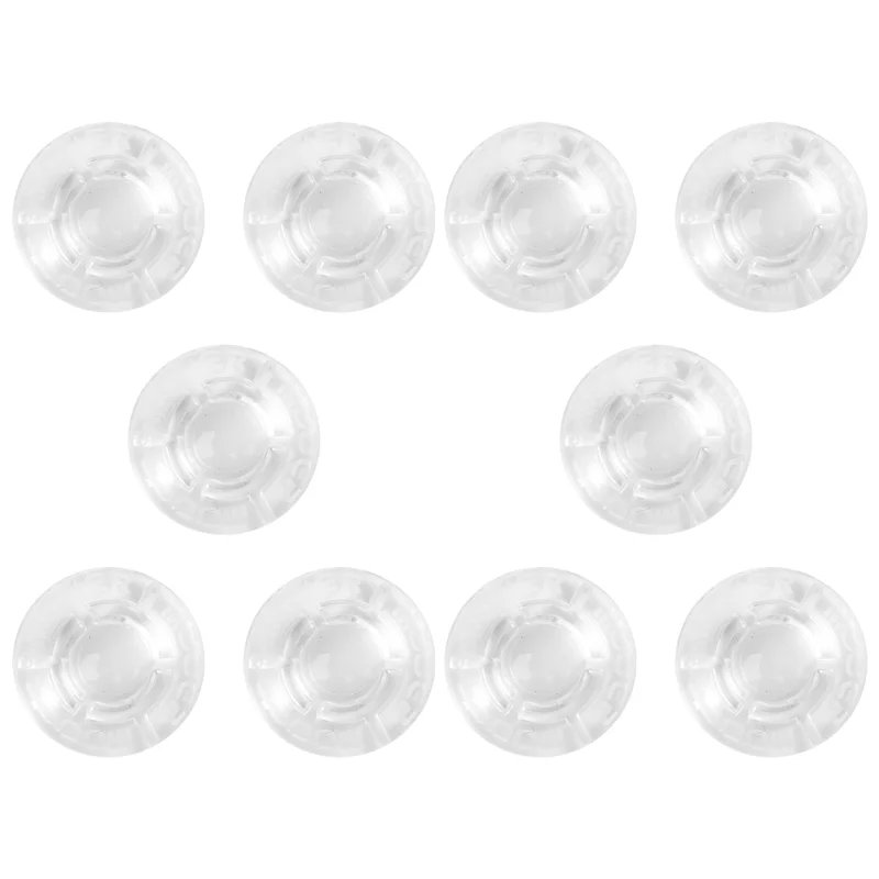 AC52-MOOER 10Pcs Mushroom Guitar Effect Pedal Foot Nail Cap Amplifiers Foot Switch Guitar Pedal Knob Protector
