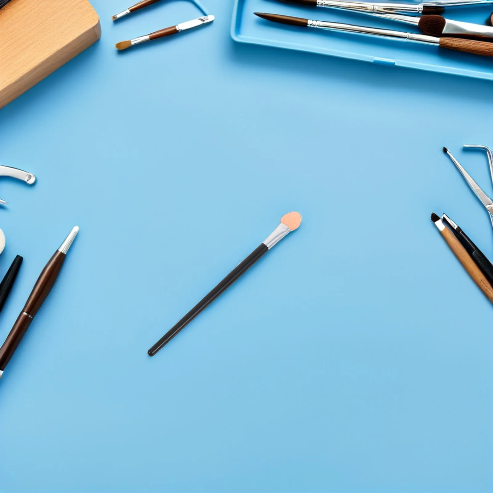 50Pcs Ink Blending Sponge Brushes Soft Mini Paint Applicators Craft Sponge Tools for Precise Painting Detailed Art Projects DIY