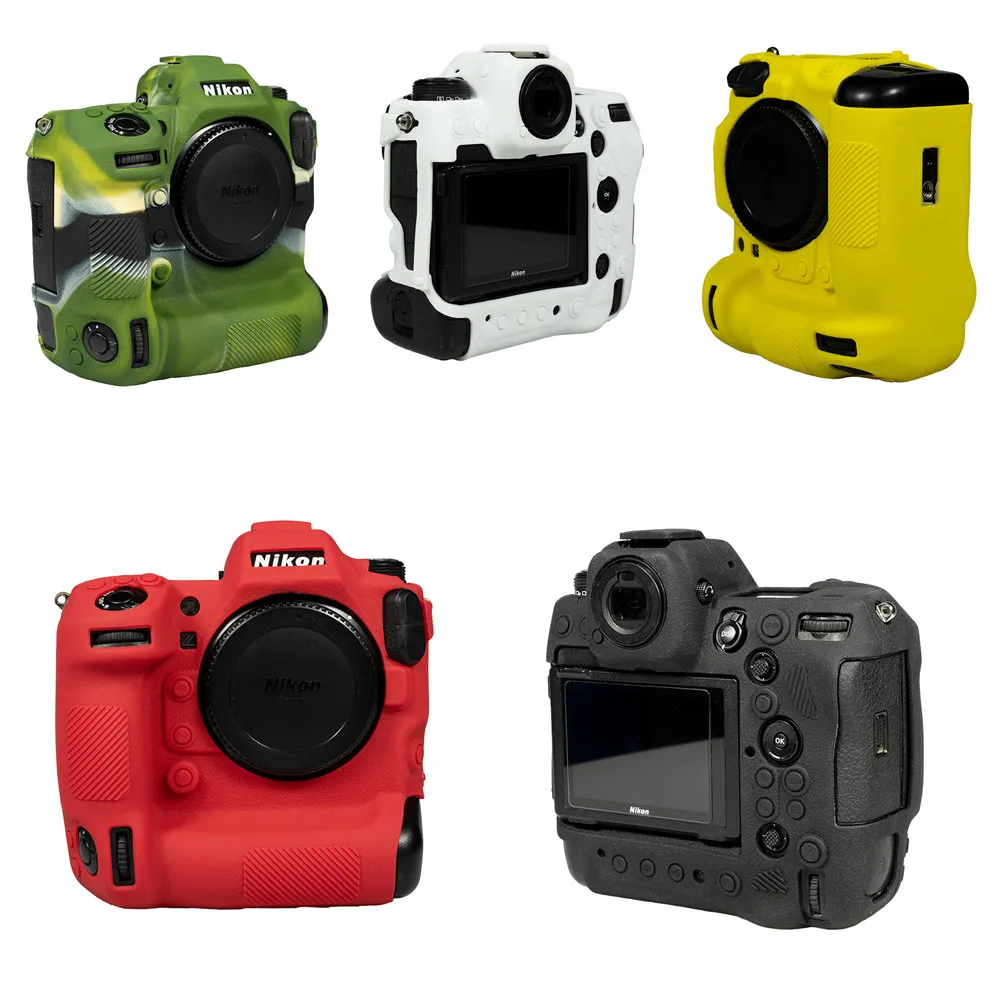 

Z9 Top Texture Rubber Silicone Case Body Cover Protector Frame Skin for Nikon Z9 Z 9 Camera