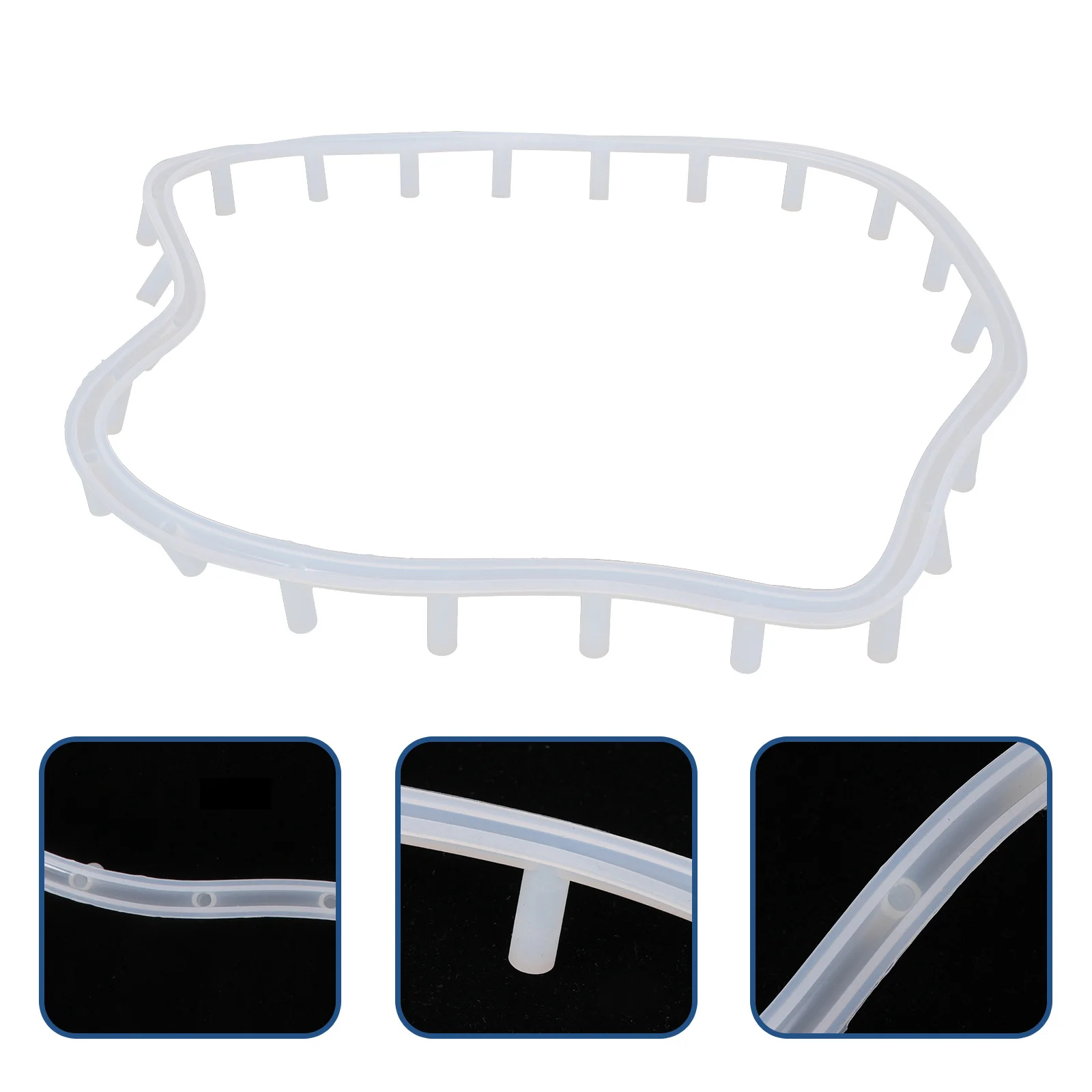 

Tray Holder Mould Silicone Mould DIY Manual Mold Creative Crystal Epoxy Mold Simple Mold