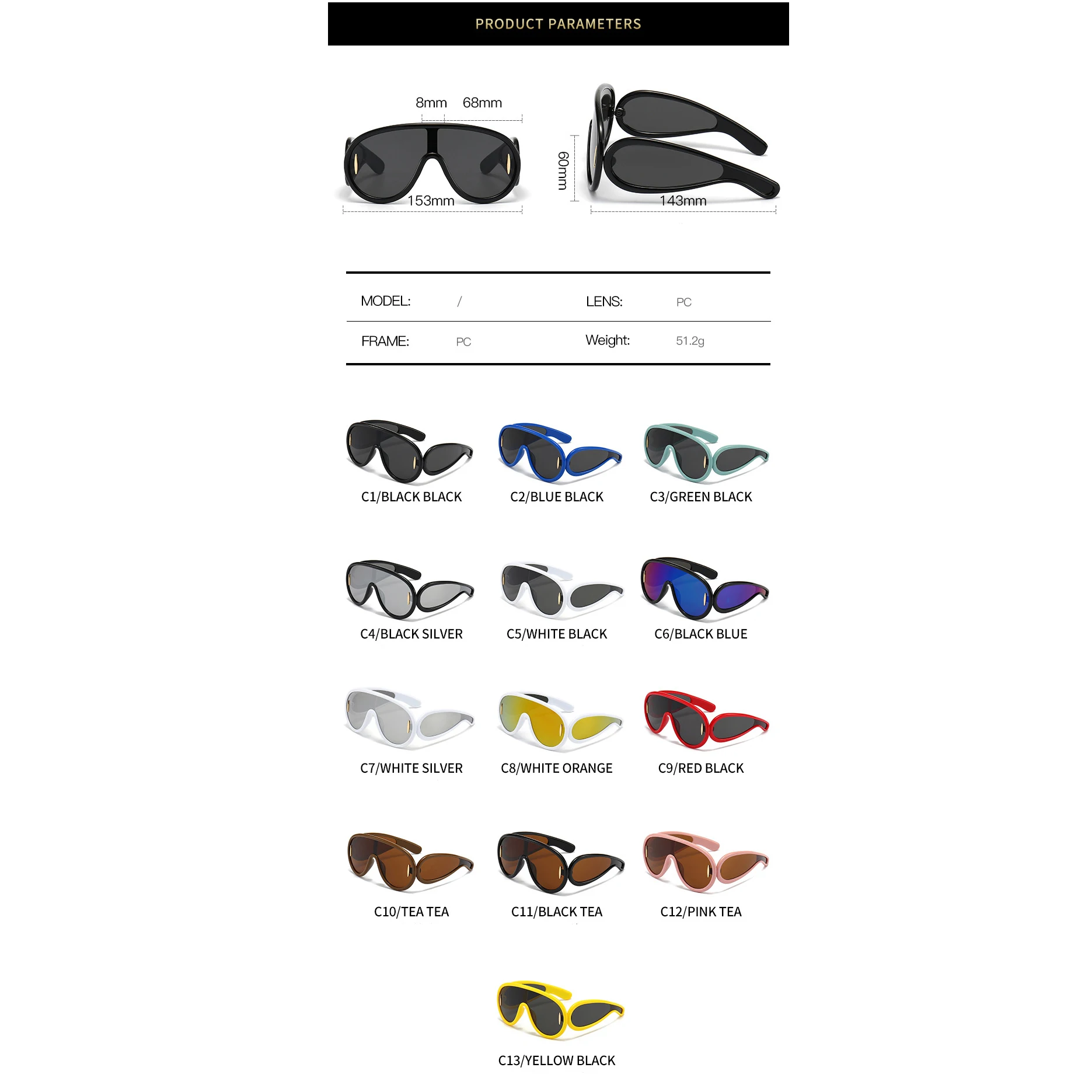 Y2K Vintage Brand Designer Oversized Pilot Sunglasses Women For Men Fashion Mirror Shades Trendy Punk Cool Sun Glasses UV400