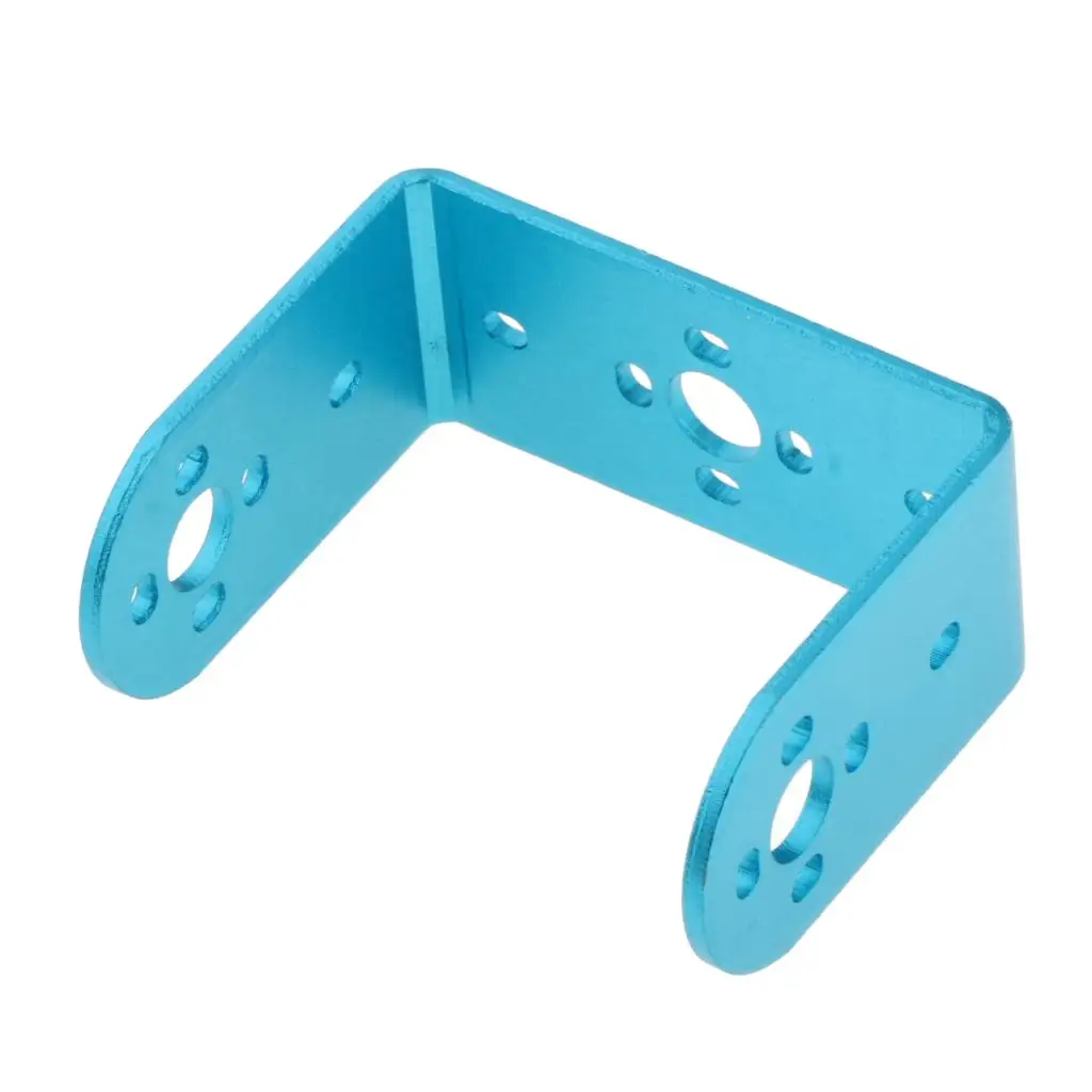 Robot Arm Mount Holder with Flat and Tilt Aluminum Bracket for Servo Motor DIY Humanoid Project