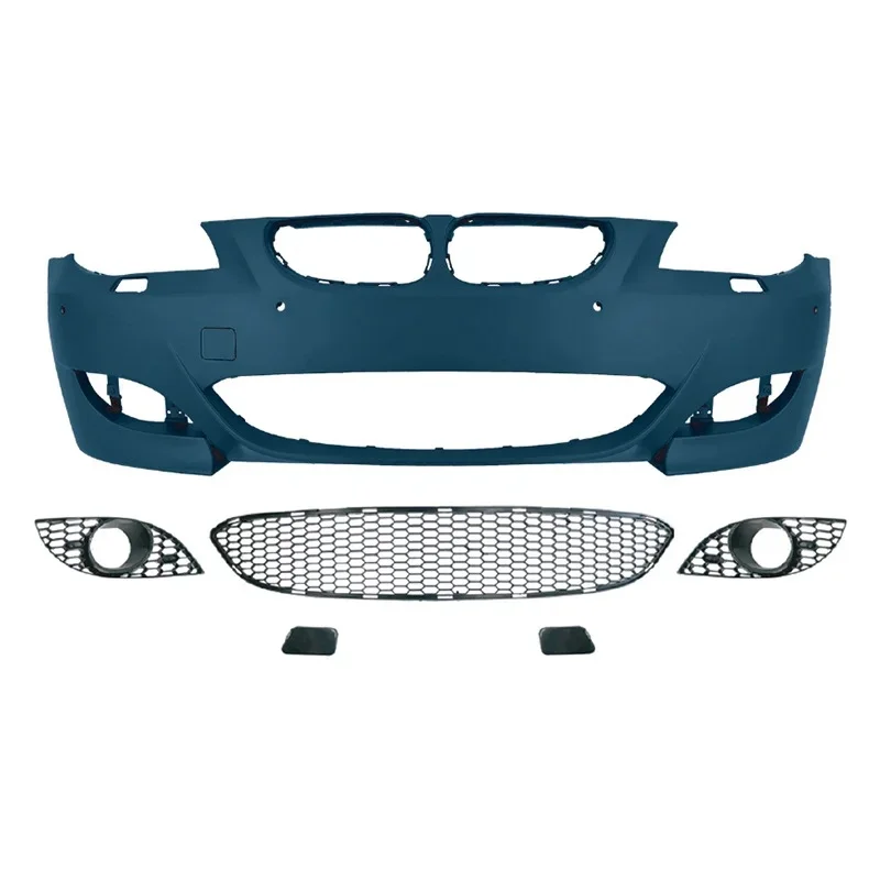 High Quality Wear-resnt ABS & PP Auto Parts Power M5 Style Body Kit 2004-2010 5 Series E60, Comes With 1 Y 2