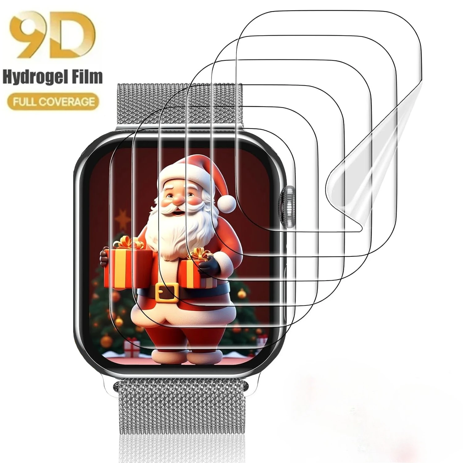 2 قطعة فيلم هيدروجيل لساعة أبل 5 6 SE 40 مللي متر 44 مللي متر 42 38 مللي متر حامي الشاشة أبل ساعة الترا 49 مللي متر 7 8 9 41 مللي متر 45 مللي متر 10 42 مللي متر 46 مللي متر