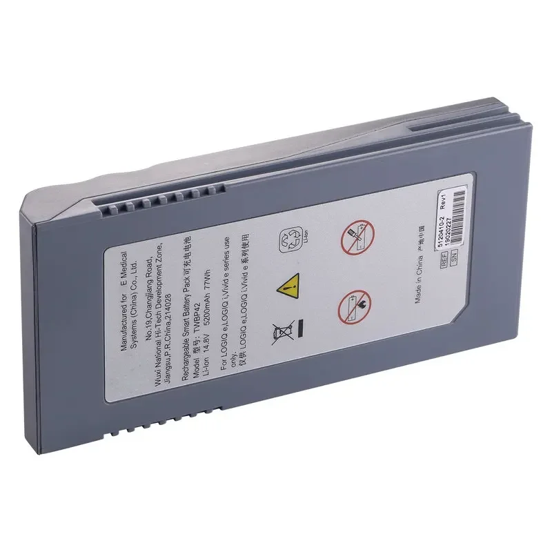 

Applicable to GE logiq e logiq i eivid e 5120410-2 5422172 TWBP42 batteries