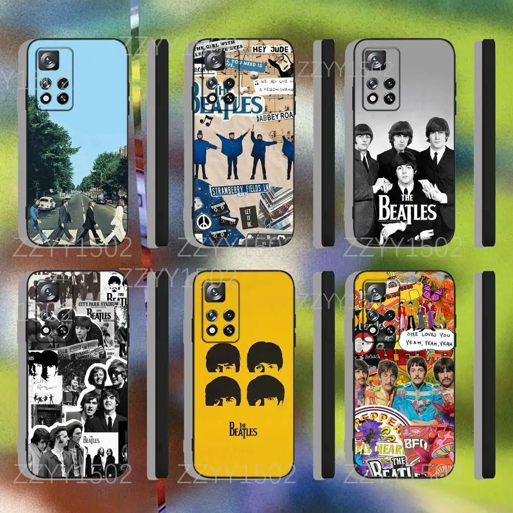 

T-The Band B-Beatles-es Let It Be Phone Case For Samsung S25,S24,Ultra,S20,S30,Plus,S22,S23,Ultra,Plus,5G Black Silicone Soft