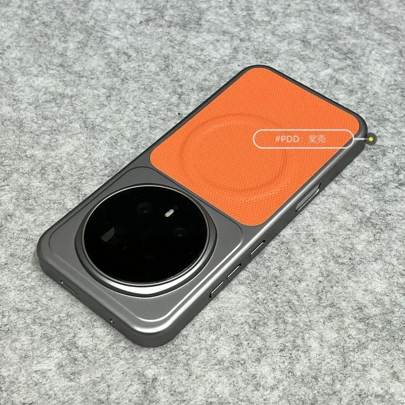 Magnetyczne etui do Honor Magic 8 Pro z MagSafe, wzór siatki, skóra PU, galwanizowane PC, twarda obudowa na telefon, pyłoszczelny bumper. — zdjęcie produktu 3