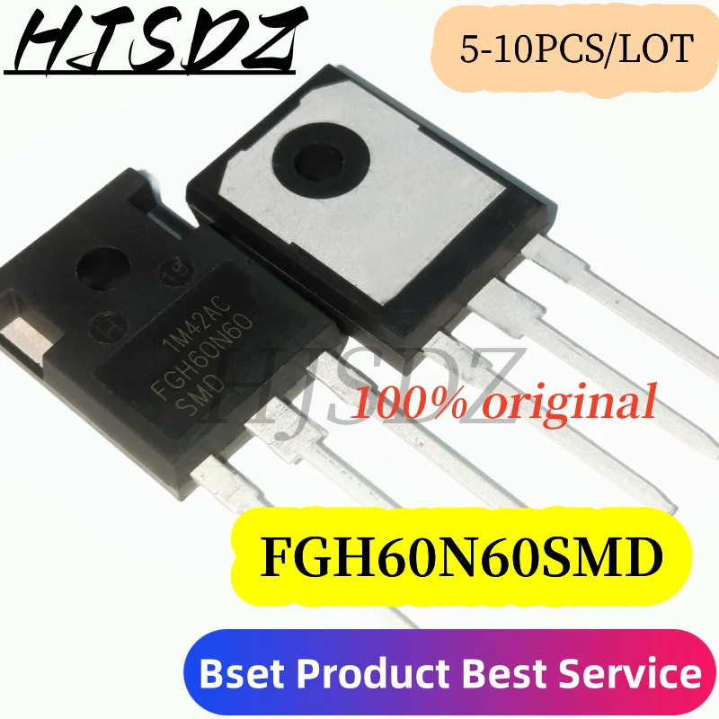 5-10PCS/LOT IGBT Original importado 60N60 FGH60N60 FGH60N60SFD FGH60N60SMD FGH60N60UFD TO-2022 60A V 247