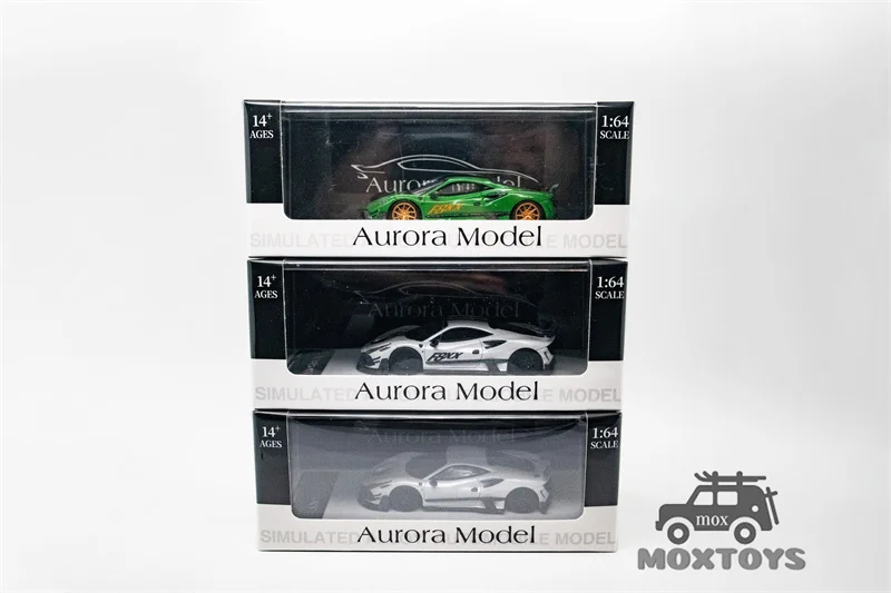 AuroraModel AM 1:64 F8 Tributo Mansory F8XX Diecast Model Car