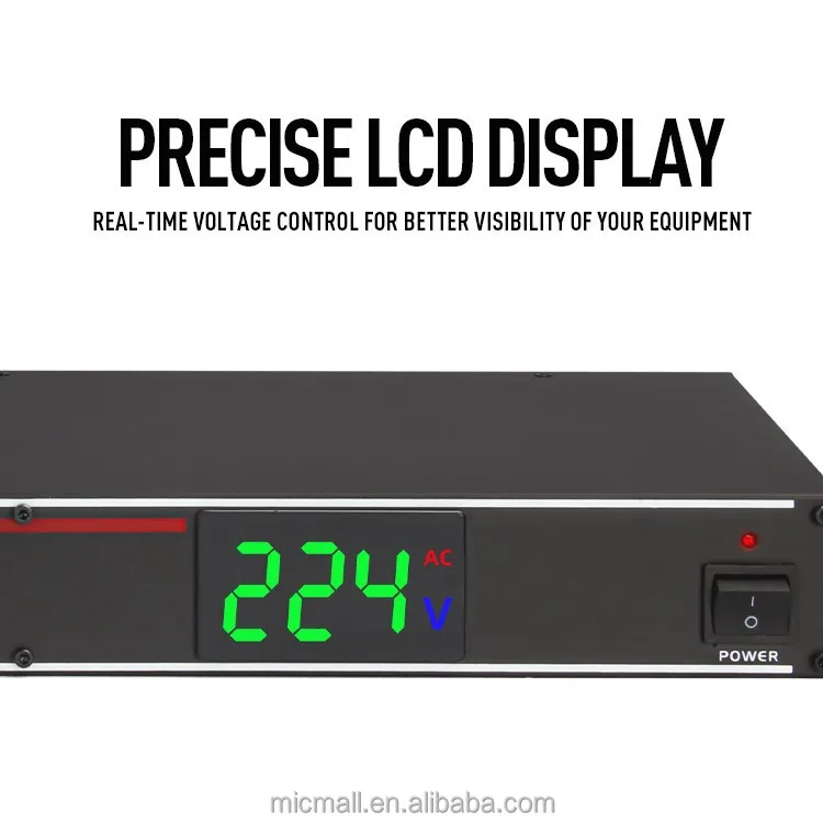 Factory Supply 8-channel Professional High Power Stage Equipment Protection Switch Power Controller