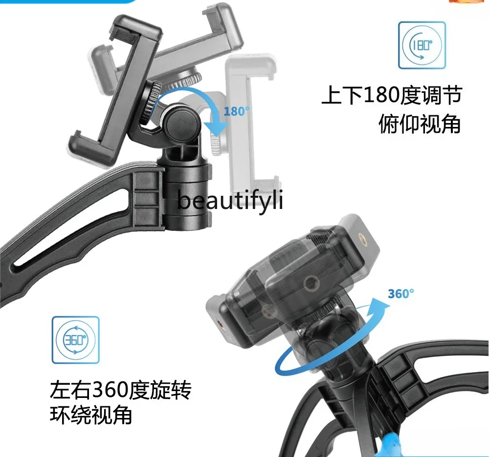 Asmt42 Neue Tragbare Douyin Live Desktop Anti-shake Klapp Universal Handheld Faul Stativ Handy Halter