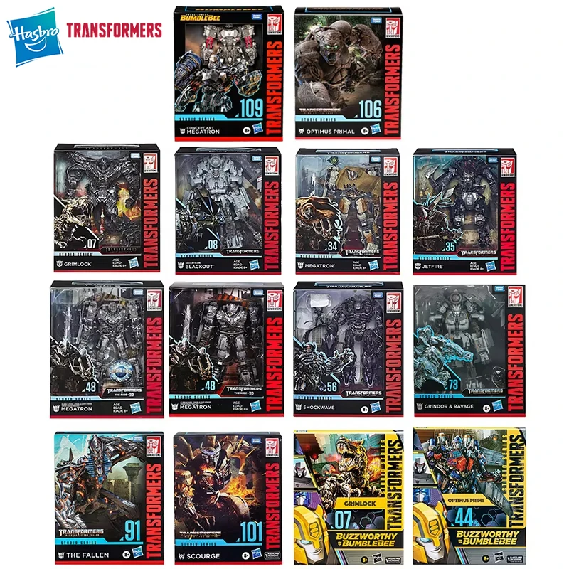 

Оригинальные Трансформеры Hasbro, студийная серия SS07-109, лидер, класс Optimus Prime & Megatron, красивая экшн-фигурка, игрушки-модели робота