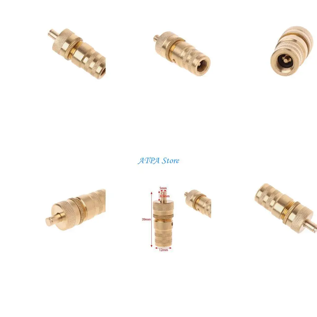 

U13C 4WD Outlet Universal Off-road Automatic Tire Brass Deflator for Valve Adapter 6-