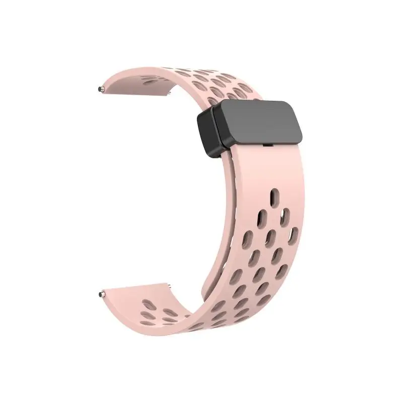 22mm 20mm Magnetarmband für Samsung Galaxy Watch 4 5 6 7 4/6 Classic/Active2 Silikonband für Amazfit Bip 3 Huawei GT7 Pro GT6 – Detail 11