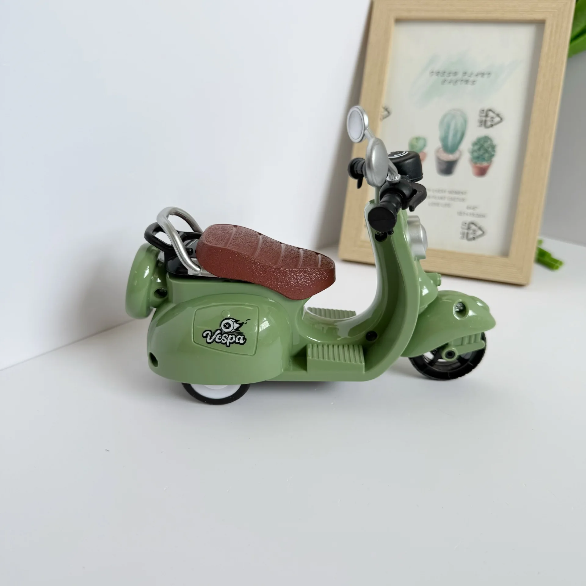 دمية Labubu الكهربائية الصغيرة دراجة نارية labubu إكسسوارات دمي متعة لطيف ألعاب الدمى لتقوم بها بنفسك طفل هدية الكريسماس #4