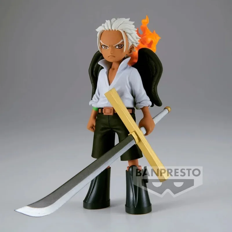 Bandai Original Banpresto Anime DXF THE GRANDLINE SERIES One Piece S-Eagle Seraphim Dracule Mihawk PVC Action Figure Model Toy