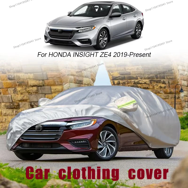 

For HONDA insight ze4 Full Car Cover Rain Frost Snow Car protective cover ,UV protection,Car paint protection