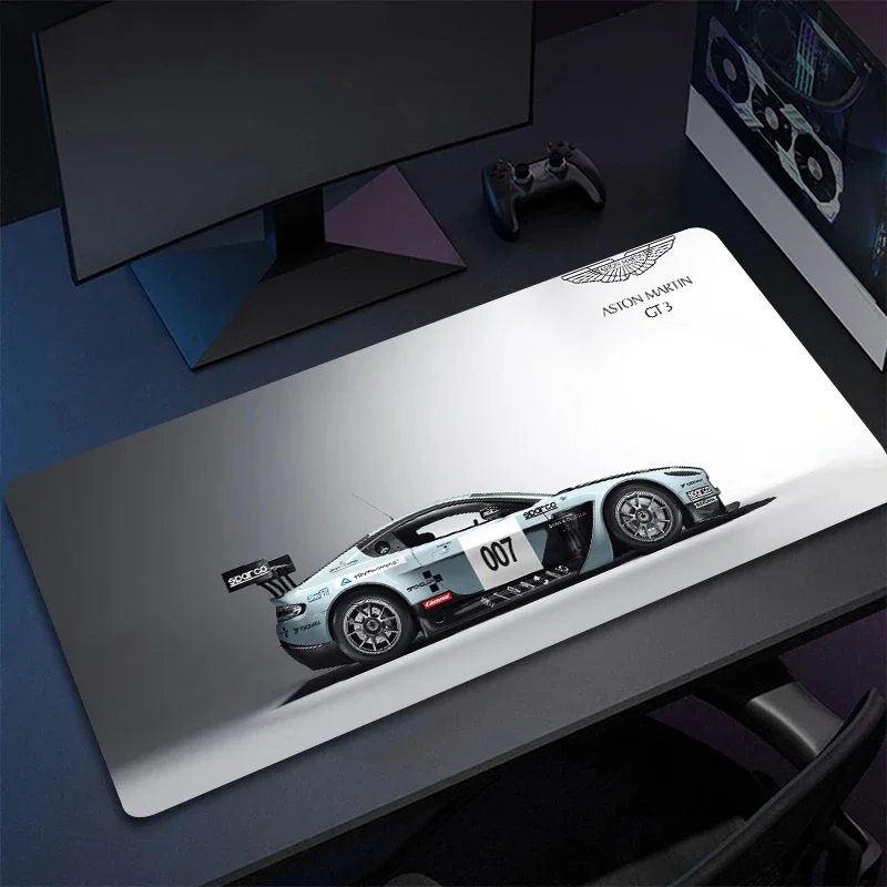 Aston Martin Mousepad 900x400 Diy alas komputer game alas Mouse Mobil Aksesori Meja Gamer Teclado Kawaii alas meja kantor