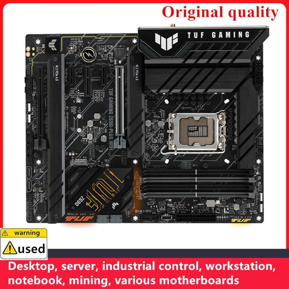 

For TUF GAMING Z690-PLUS WIFI Motherboards LGA 1700 DDR5 128GB ATX For Intel Z690 Desktop Mainboard M.2 NVME SATA III USB3.0