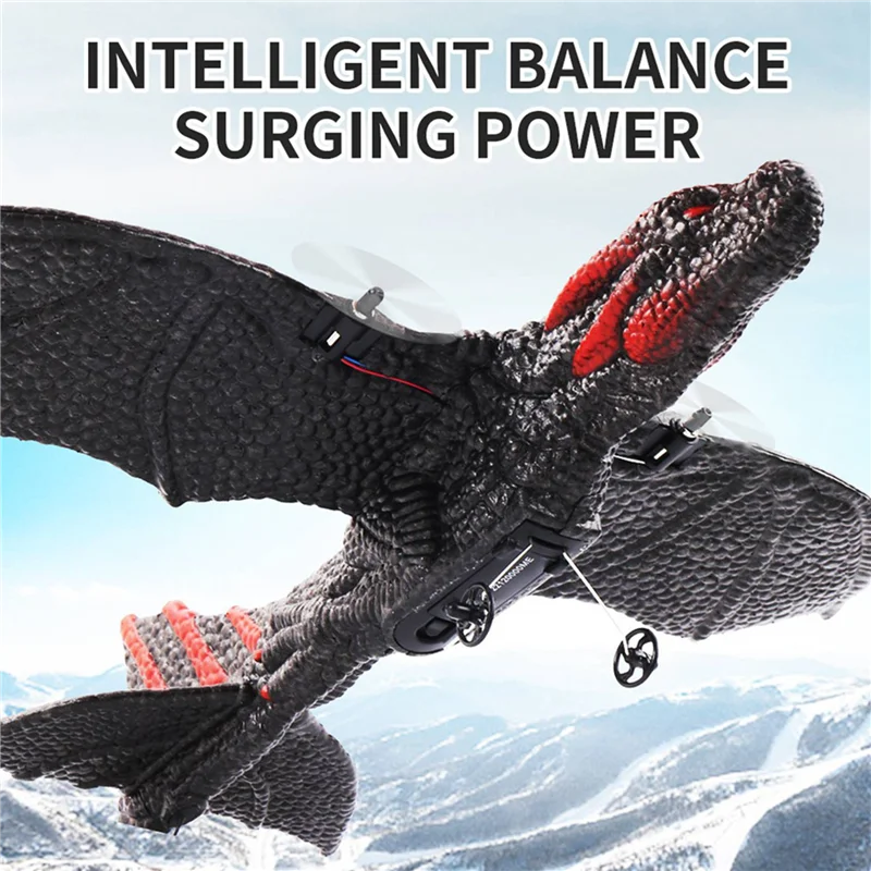 ABZZ-2X RC Plane 2.4G Simulated Flying Dragon Aircraft Remote Control Flying Model Glider Airplane EPP Foam Toys Gift