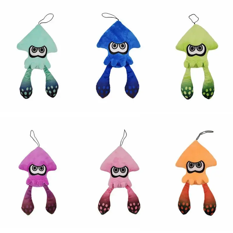 New Splatoon3 Plush Toy. The gradient color squid plush doll is strong and not easily deformed. Plush room decoration