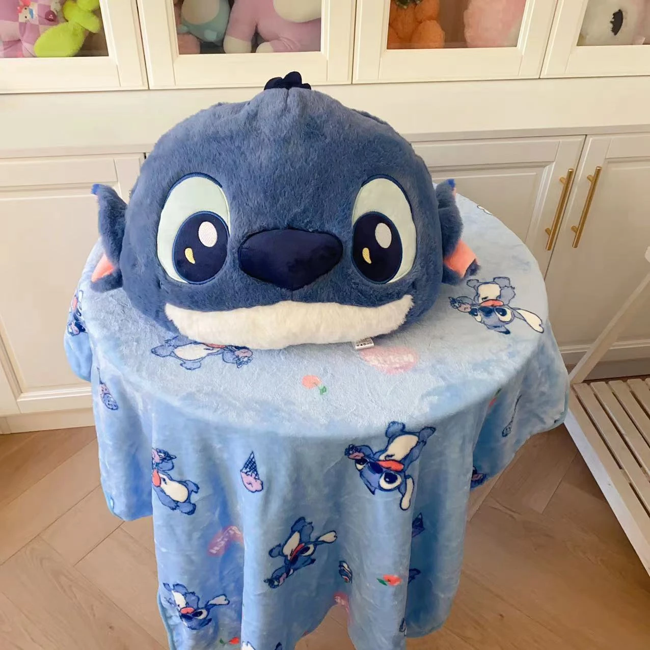 Comfortable Stitch Alien Plush Toy Throw Pillow Blanket Cuddly Plushies Sofa Bed Home Decor Back Cushion Birthday Gifts