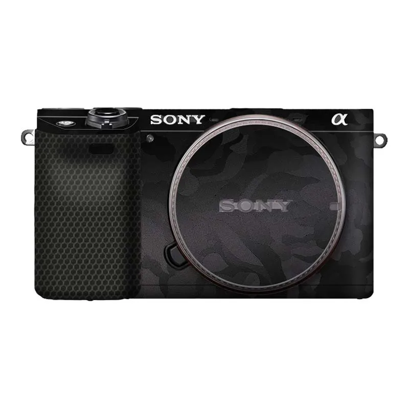 Für sony a6700 a6400 a6300 a6100 a6000 mode haut wickel film kamera aufkleber cemare körpers chutz abdeckung kratz fest