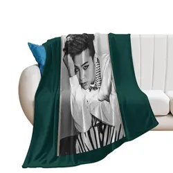 Bigbang G-Dragon Throw Blanket Hairy Extra Large Throw for sofa Blankets