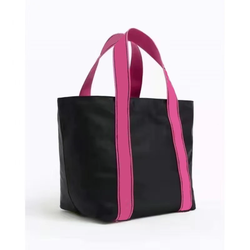 2024 Nylon Tote Bag Women's New Fashion Handheld Bag Versatile Large Capacity One Shoulder Commuter Bag